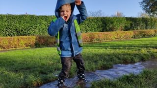 Springen in plassen