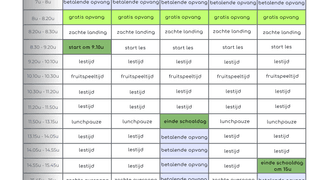 Schooluren website